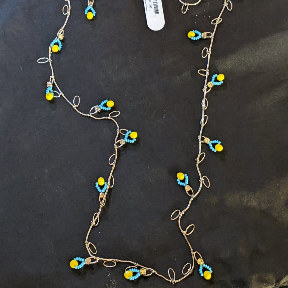 NWT Sorrelli Tahitian Treats long necklace